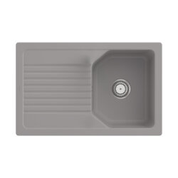 Villeroy & Boch Einbauspüle flächenbündig Linara 45 Flat Handbetätigung Classicline KD Fossil