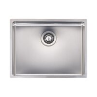 Reginox Clean & Care Einbaubecken New Jersey 50x37 kg-cc 10 cm Edelstahl (304) ohne Überlauf