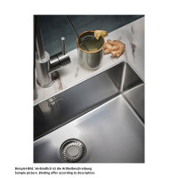 Reginox Einbaubecken New York 50x40 slim Edelstahl flächenbündig einbaubar