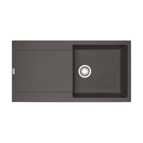 Franke Einbauspüle Maris MRG 611-97 Fragranit+ Schiefergrau Excenterbetätigung (Druckknopf)