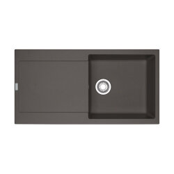 Franke Einbauspüle Maris MRG 611-97 Fragranit+ Schiefergrau Excenterbetätigung (Druckknopf)