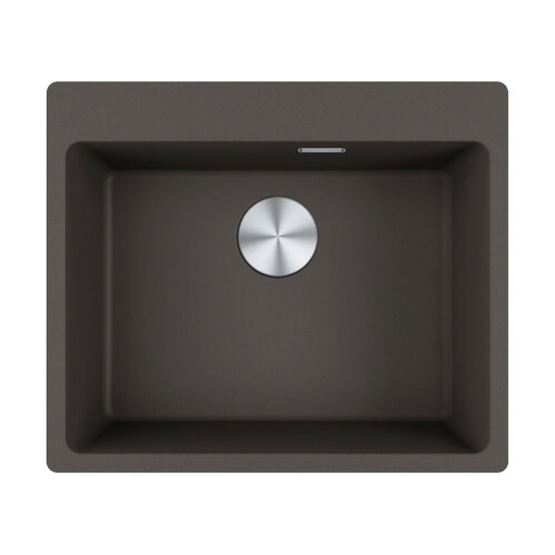 Franke Einbaubecken Maris MRG 610-54 A Fragranit Schiefergrau, Druckknopfventil