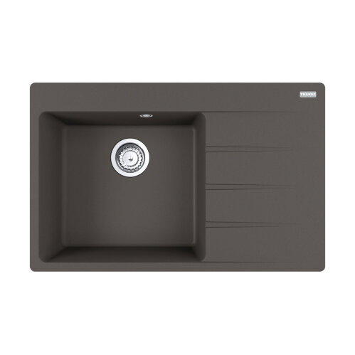 Franke Einbauspüle Centro CNG 611-78 A Fragranit Schiefergrau, Becken links