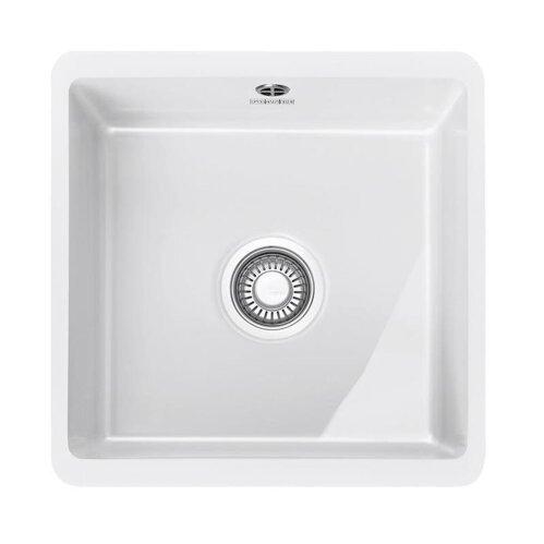 Franke Unterbaubecken Kubus KBK 110-40 Fraceram, Druckknopfventil