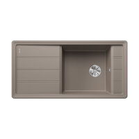 BLANCO Einbauspüle FARON XL 6S, Silgranit, Tartufo, Handbedienung