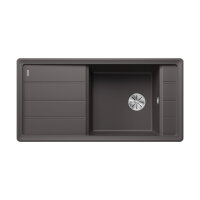 BLANCO Einbauspüle FARON XL 6S, Silgranit, Felsgrau, Handbedienung