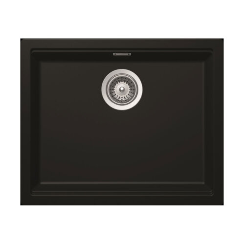 Schock Unterbaubecken Cristadur Kiruna N-100 L U Black Edition Exzenterbedienung