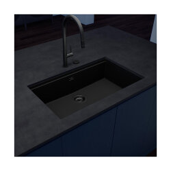 Schock Unterbaubecken Cristadur Kiruna N-100 XL U Black...