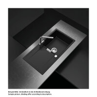 Schock Einbauspüle Cristadur Mono D-100 L A Ivy IVY Exzenterbedienung