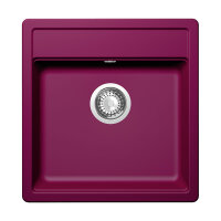 Schock Einbaubecken Cristadur Mono N-100 S A Berry BRY Exzenterbedienung
