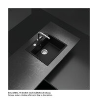 Schock Unterbaubecken Cristadur Mono N-100 U Ivy IVY Exzenterbedienung