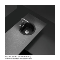 Schock Einbauspüle Cristadur Mono R-100 A Ivy IVY Exzenterbedienung