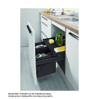 WESCO® Abfallsammler Pullboy Soft Comfort 360 K/450-2, anthrazit
