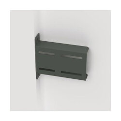 WESCO® Konsole für Eckschrank, alugrau