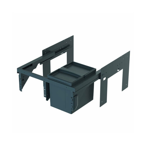 WESCO® Abfallsammler Pullboy Soft Fusion 320 K/600-1, anthrazit