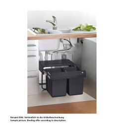 WESCO® Abfallsammler Traditionline Double-Shorty 345...