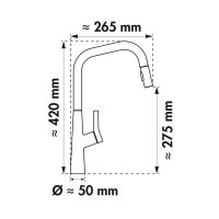 Wasserwerk Küchenarmatur Kristea