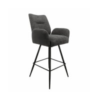 Naber Hocker Famous 2AS, Gestell schwarz matt, starr