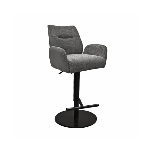 Naber Hocker Famous AS, Gestell schwarz matt, rund