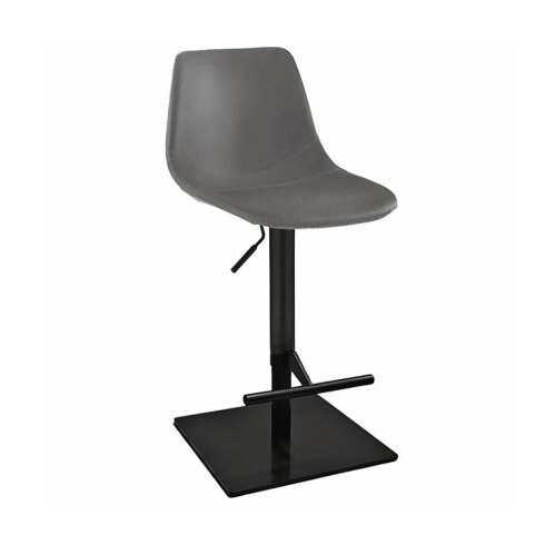 Naber Hocker Level KT, Gestell schwarz matt, eckig