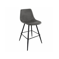 Naber Hocker Level 2KT, Gestell schwarz matt, starr