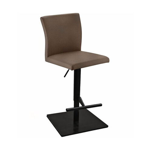 Naber Hocker Buono KM, Gestell schwarz matt, eckig