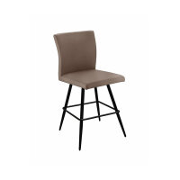 Naber Hocker Buono 2KM, Gestell schwarz matt, drehbar