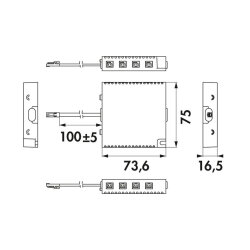 Naber MEC Driver LED Verteilermodul