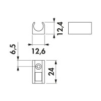 Naber MEC Driver LED Sensor IR/TK, Anbaugehäuse