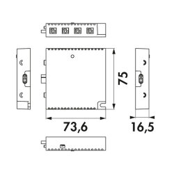 Naber MEC Driver LED 1-Kanal Modul Funk/ZigBee