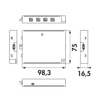 Naber MEC Driver LED 4-Kanal Modul Funk/ZigBee