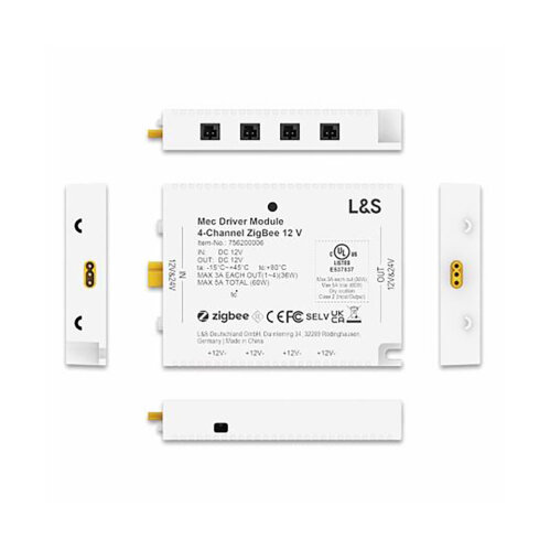 Naber MEC Driver LED 4-Kanal Modul Funk/ZigBee, 12 V