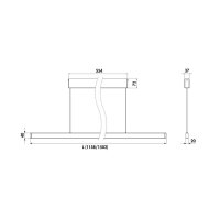 Naber LUMICA Sun Romo Farbwechsel LED, Pendelleuchte