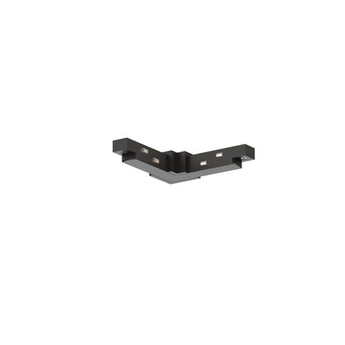 Naber LUMICA Easytrack L-Verbinder, schwarz