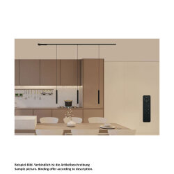 Naber LUMICA Easytrack Set Dinner, schwarz matt