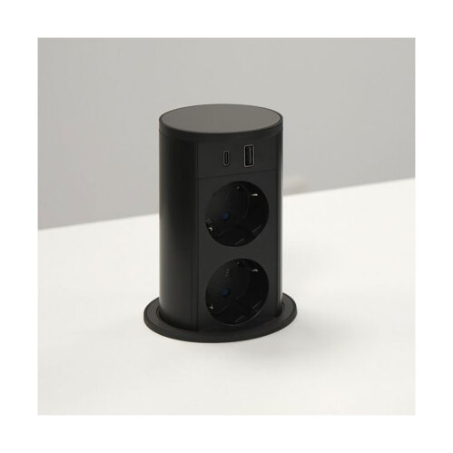 Naber VersaLift USB A/C, gunmetal
