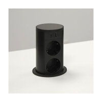 Naber VersaLift USB A/C, gunmetal
