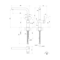 Systemceram Küchenarmatur Sila
