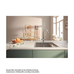 GROHE Küchenarmatur Blue Pure BauCurve C-Auslauf...