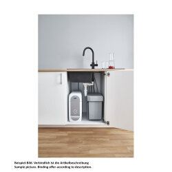 GROHE Küchenarmatur Blue Home C-Auslauf herausziehbarem Mousseurauslauf EU velvet black