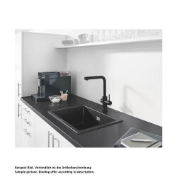 GROHE Küchenarmatur Blue Professional L-Auslauf velvet black
