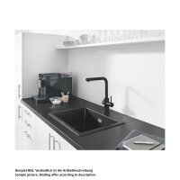 GROHE Küchenarmatur Blue Professional L-Auslauf velvet black