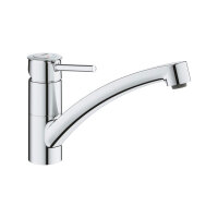GROHE Küchenarmatur BauClassic flacher Auslauf Chrom