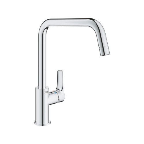 GROHE Küchenarmatur Eurosmart Küche hoher U-Auslauf Niederdruck Chrom