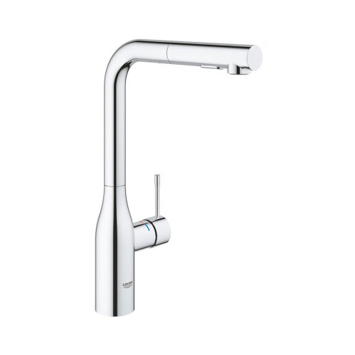 GROHE Küchenarmatur Essence L-Auslauf Dualbrause