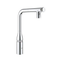 GROHE Küchenarmatur Essence SmartControl L-Auslauf Dualbrause