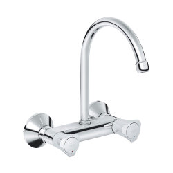 GROHE Küchenarmatur CostaWandmontage hoher Auslauf...