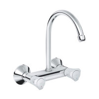 GROHE Küchenarmatur CostaWandmontage hoher Auslauf Chrom