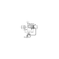 GROHE Foot control Retro fit set für alle GROHE Küchenarmaturen mit herausziehbarem Mousseur/Spülbrause