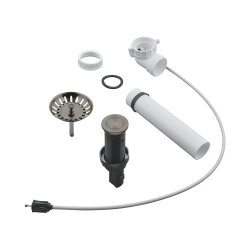 GROHE Ablaufgarnitur mit Push Exzenter